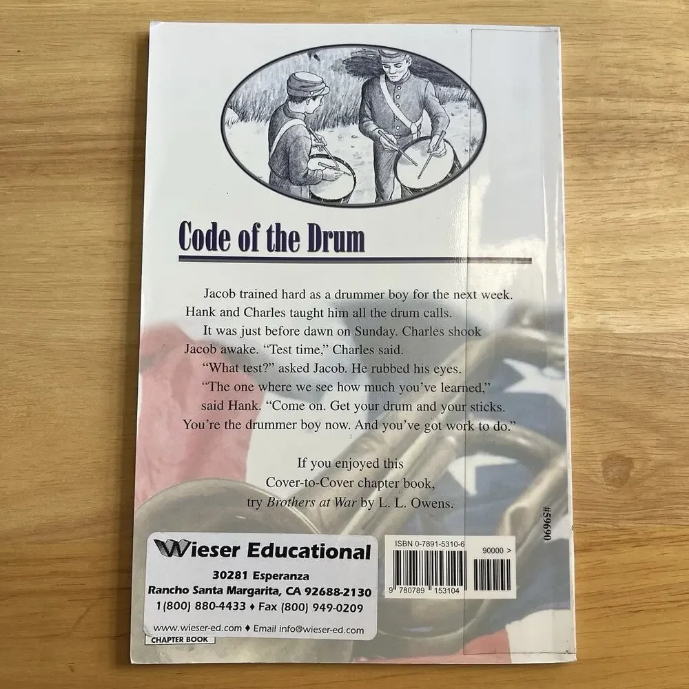 The Code of the Drum Historical Moments Series Paperback Book by L L Owens
